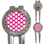 Pink Polkadot Golf Pitchfork & Ball Marker