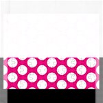 Pink Polkadot Jigsaw Puzzle (Rectangle)