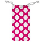 Pink Polkadot Jewelry Bag