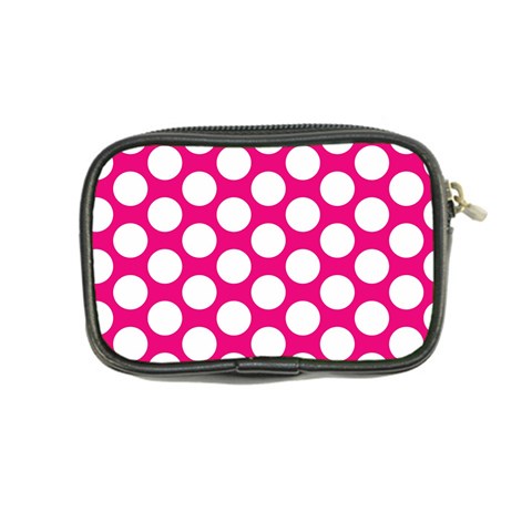 Pink Polkadot Coin Purse from ArtsNow.com Back