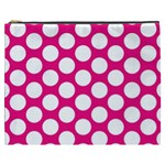 Pink Polkadot Cosmetic Bag (XXXL)