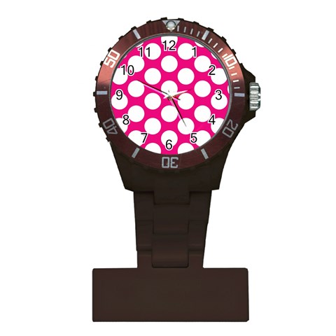 Pink Polkadot Nurses Watch from ArtsNow.com Front