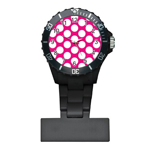 Pink Polkadot Nurses Watch from ArtsNow.com Front