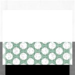 Jade Green Polkadot Jigsaw Puzzle (Rectangle)