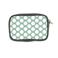 Jade Green Polkadot Coin Purse from ArtsNow.com Back