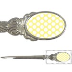 Yellow Polkadot Letter Opener