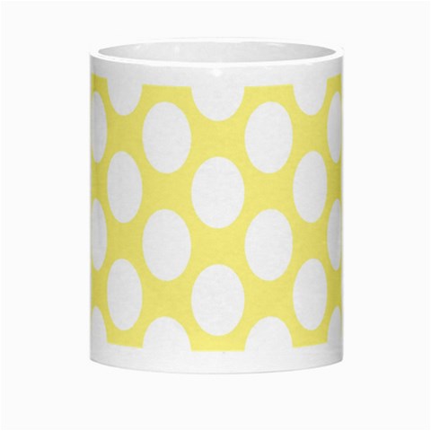 Yellow Polkadot Morph Mug from ArtsNow.com Center