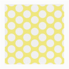 Yellow Polkadot Glasses Cloth (Medium, Two Sided) from ArtsNow.com Front