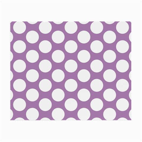 Lilac Polkadot Glasses Cloth (Small) from ArtsNow.com Front