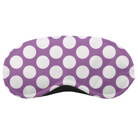 Lilac Polkadot Sleeping Mask from ArtsNow.com Front