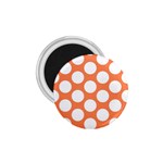 Orange Polkadot 1.75  Button Magnet