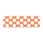 Orange Polkadot Bumper Sticker