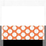 Orange Polkadot Jigsaw Puzzle (Rectangle)