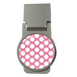 Pink Polkadot Money Clip (Round)