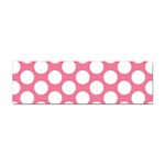 Pink Polkadot Bumper Sticker 10 Pack