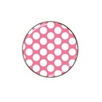 Pink Polkadot Golf Ball Marker (for Hat Clip)