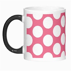 Pink Polkadot Morph Mug from ArtsNow.com Left