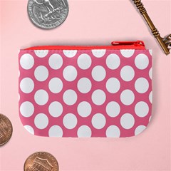 Pink Polkadot Coin Change Purse from ArtsNow.com Back