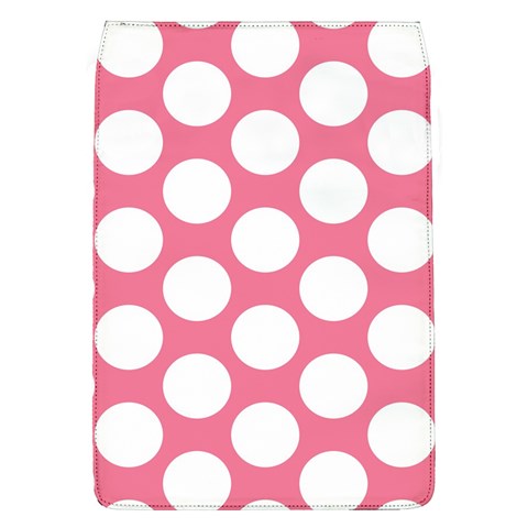 Pink Polkadot Removable Flap Cover (Large) from ArtsNow.com Front