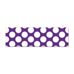 Purple Polkadot Bumper Sticker 10 Pack