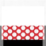 Red Polkadot Jigsaw Puzzle (Rectangle)