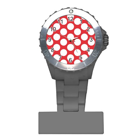 Red Polkadot Nurses Watch from ArtsNow.com Front