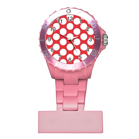 Red Polkadot Nurses Watch from ArtsNow.com Front