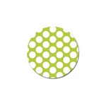 Spring Green Polkadot Golf Ball Marker