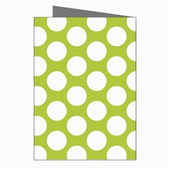 Spring Green Polkadot Greeting Card (8 Pack) from ArtsNow.com Right