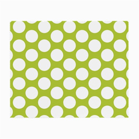 Spring Green Polkadot Glasses Cloth (Small) from ArtsNow.com Front