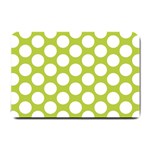 Spring Green Polkadot Small Door Mat