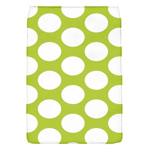 Spring Green Polkadot Removable Flap Cover (Small) from ArtsNow.com Front