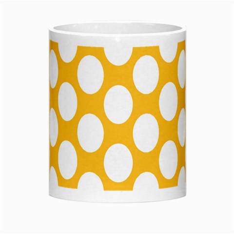 Sunny Yellow Polkadot Morph Mug from ArtsNow.com Center