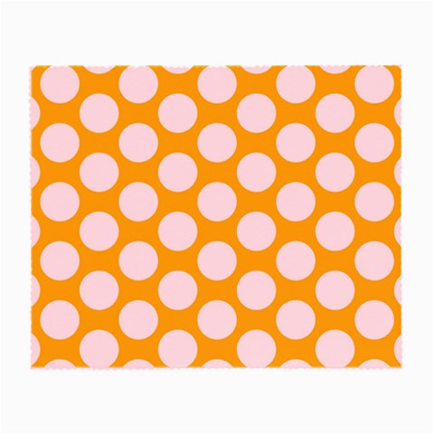 Sunny Yellow Polkadot Glasses Cloth (Small) from ArtsNow.com Front