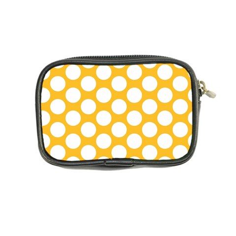 Sunny Yellow Polkadot Coin Purse from ArtsNow.com Back