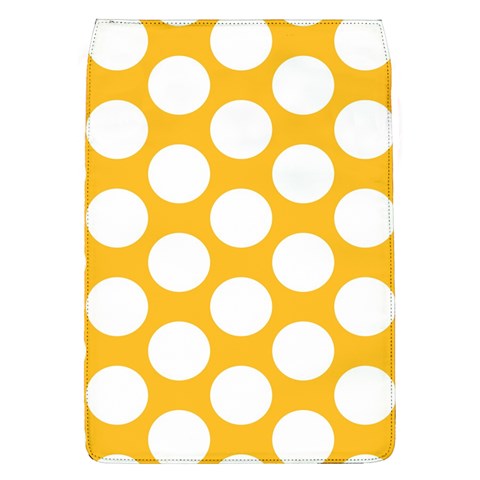 Sunny Yellow Polkadot Removable Flap Cover (Large) from ArtsNow.com Front