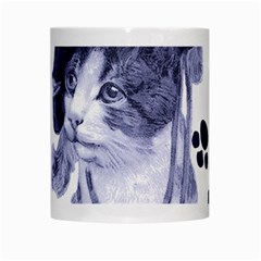 Miss Kitty blues White Coffee Mug from ArtsNow.com Center