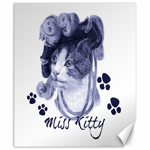 Miss Kitty blues Canvas 20  x 24  (Unframed) from ArtsNow.com 19.57 x23.15  Canvas - 1