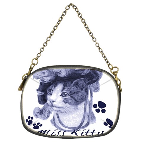 Miss Kitty blues Chain Purse (Two Sided)  from ArtsNow.com Front