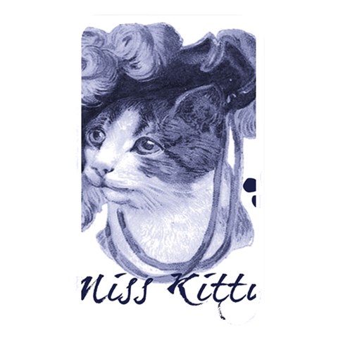 Miss Kitty blues Memory Card Reader (Rectangular) from ArtsNow.com Front