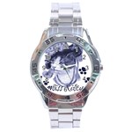 Miss Kitty blues Stainless Steel Watch