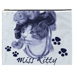 Miss Kitty blues Cosmetic Bag (XXXL)