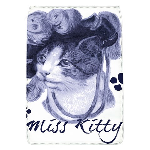 Miss Kitty blues Removable Flap Cover (Large) from ArtsNow.com Front