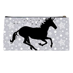 Unicorn on Starry Background Pencil Case from ArtsNow.com Back