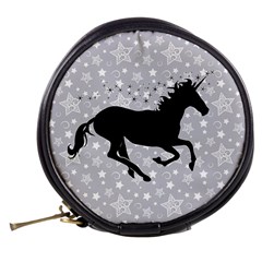 Unicorn on Starry Background Mini Makeup Case from ArtsNow.com Back