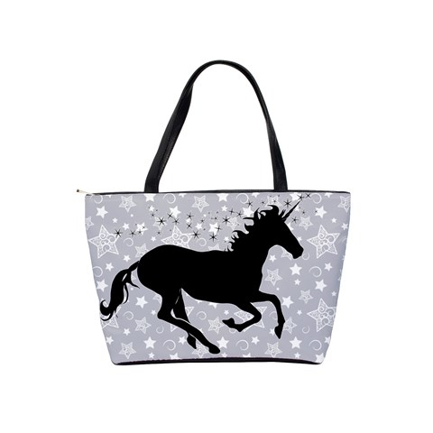 Unicorn on Starry Background Large Shoulder Bag from ArtsNow.com Back