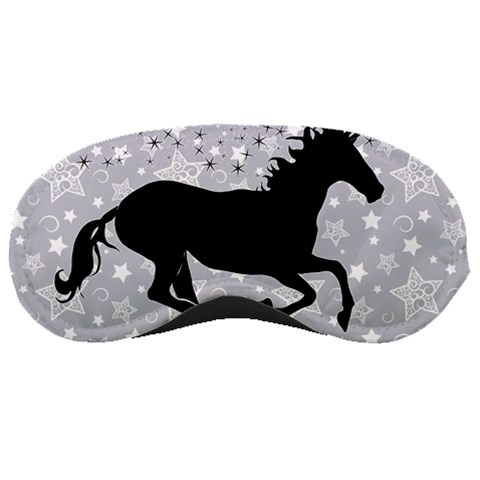 Unicorn on Starry Background Sleeping Mask from ArtsNow.com Front