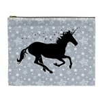 Unicorn on Starry Background Cosmetic Bag (XL)