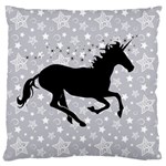 Unicorn on Starry Background Large Cushion Case (Two Sided) 