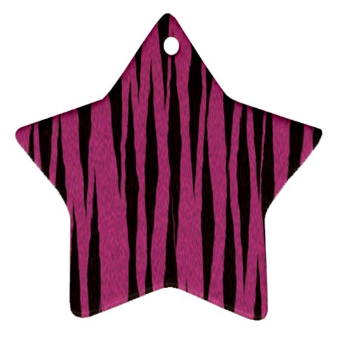 Tiger Ornament (Star) from ArtsNow.com Front